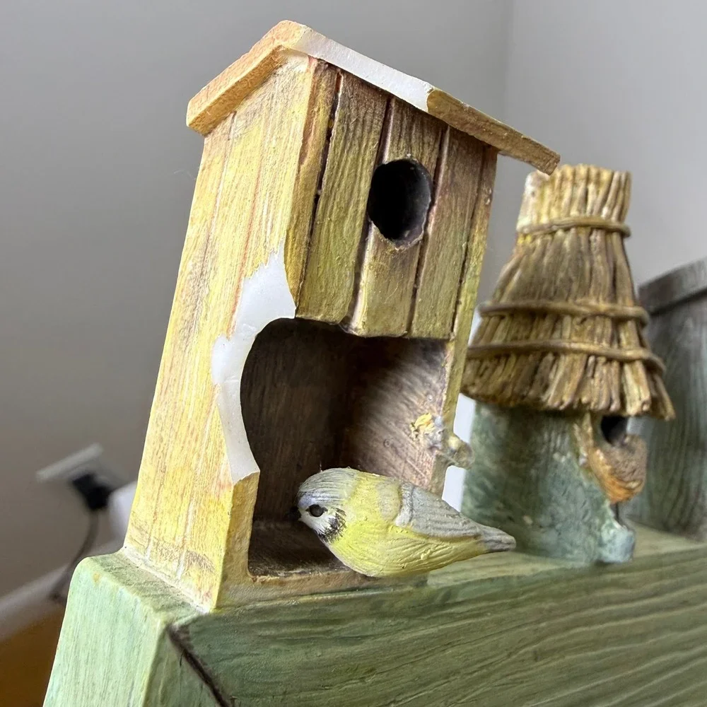 Marjolein Bastin Hallmark Nature's Sketchbook 5 Birdhouse Bird Photo Frame 4x6